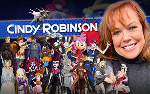 Amy Rose in Sonic, Kiyone, Jinta & Chizuru in Bleach, Queen Beryl and Berthier in Sailor Moon, Sexy Jutsu Naruto, Labrys in Persona, Fire Emblem, Digimon Fusion,Bungo Stray Dogs, Ever After High, Street Fighter V, Fallout 4, Popples, Ai Tenchi Muyo!, Tekken, Code Geass, Blue Dragon, Duel Masters, Samurai Warriors, The Prince of Tennis
