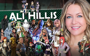 Karin in Naruto and Boruto, Pamela in Tiger & Bunny, Lightning in Final Fantasy VIII, Liara T’Soni in Mass Effect, Black Cat in Marvel Games, White Queen in X-Men, Exception, Resident Evil: Revelations 1 & 2, Medusa’s Revenge, Grey’s Anatomy, Regular Show