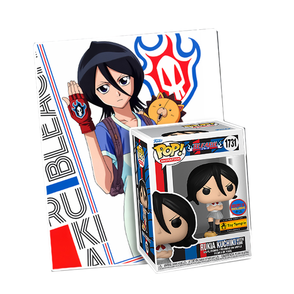 Michelle Ruff - Rukia with Kon - Bleach - Signed Funko Pop & FREE Print