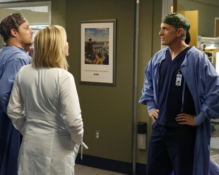 Patrick Fabian - Dr. Oliver Lebackes - Grey's Anatomy - 8x10 Photo