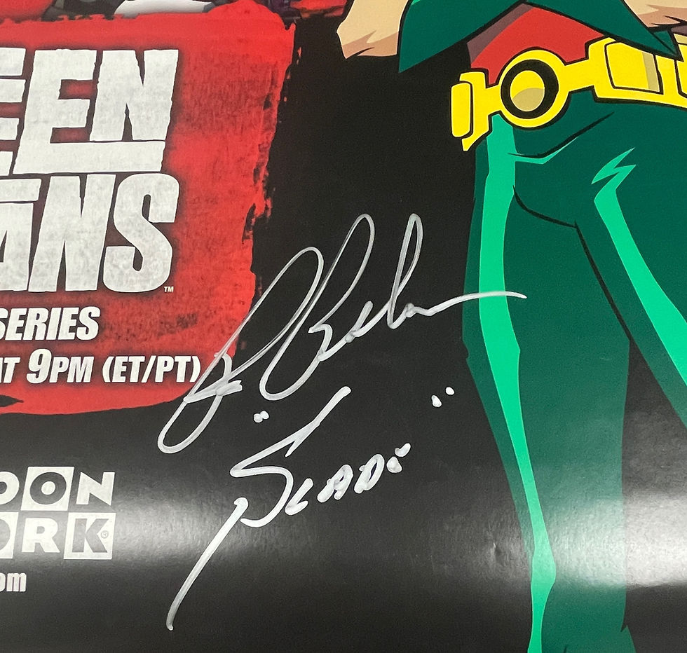 Thumbnail: Hynden Walch - Starfire - Teen Titans - Cast Signed 24x36 Original Poster