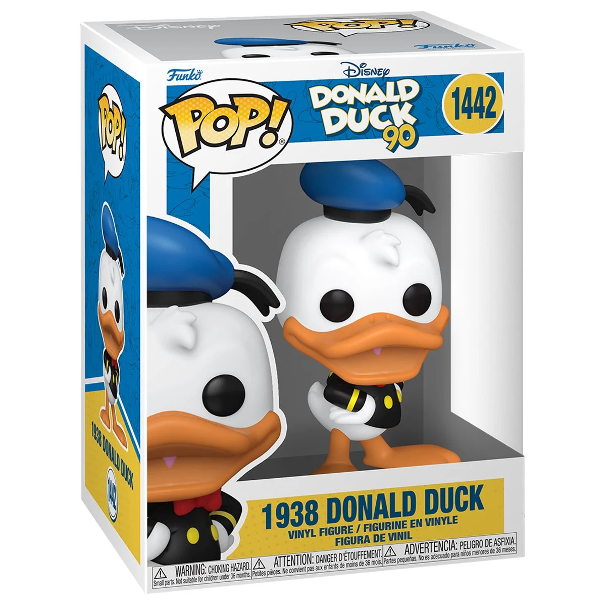 Daniel Ross - 90th Anniversary 1938 Donald Duck Funko POP! (JSA COA)