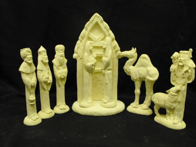 Stick figure Nativity