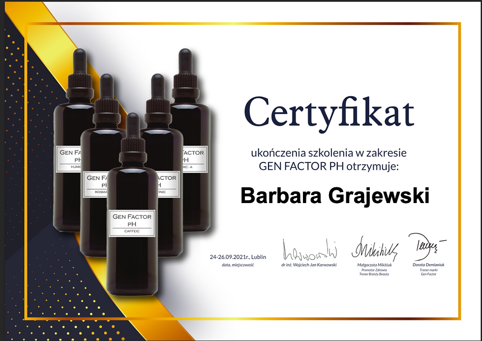 Gen Factor Karwowski Schulung Zertifizierung . Ingolstadt Vip Beauty studio
