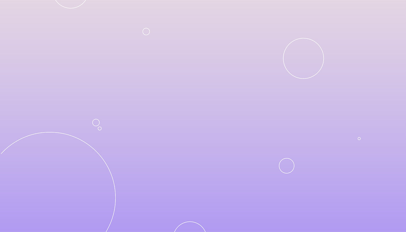 Purple Background with Bubbles