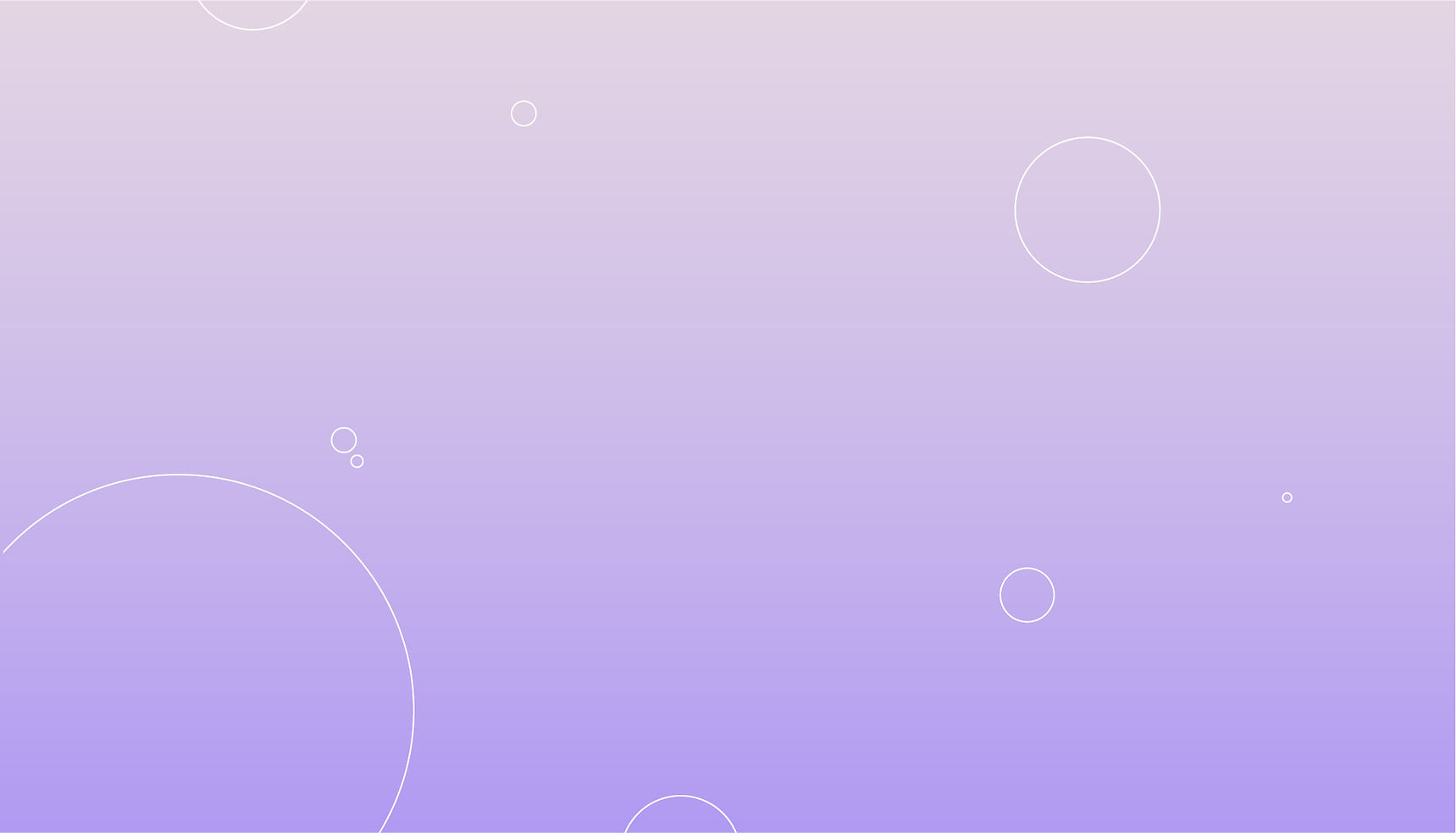 Purple Background with Bubbles