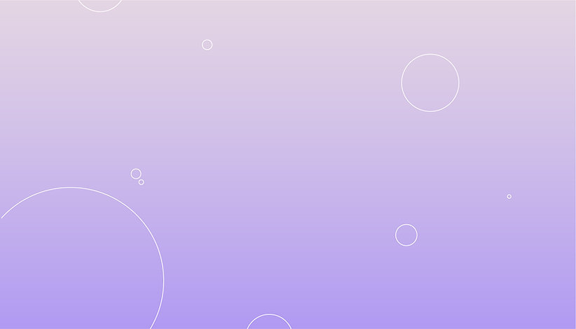 Fond violet avec des bulles