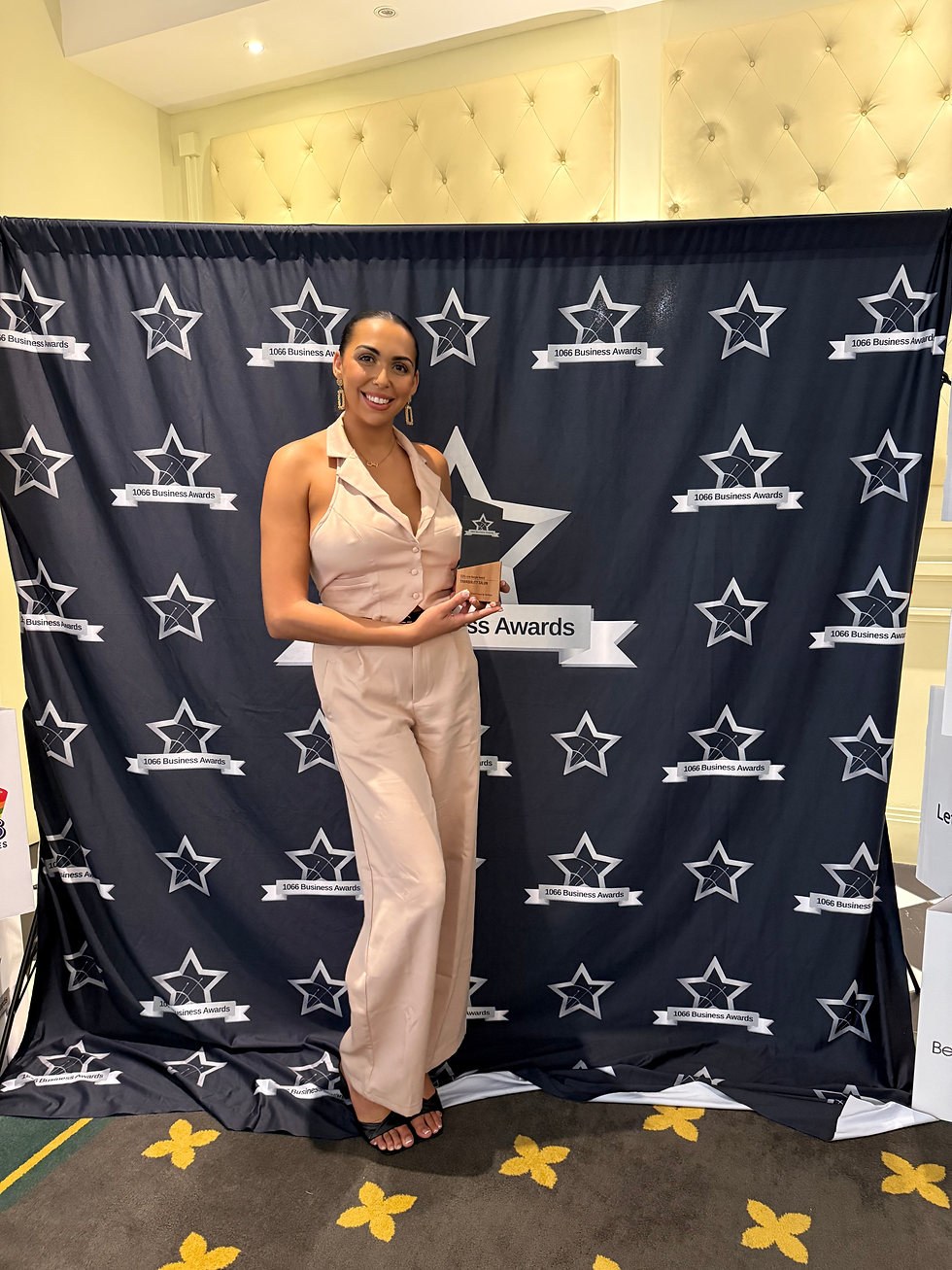 What a surreal day! Tranquility has won another award, for best Business in the Lone Ranger Category.