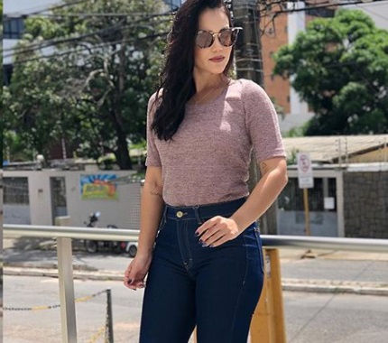 Miniatura: Blusa Manga Curta Decote U