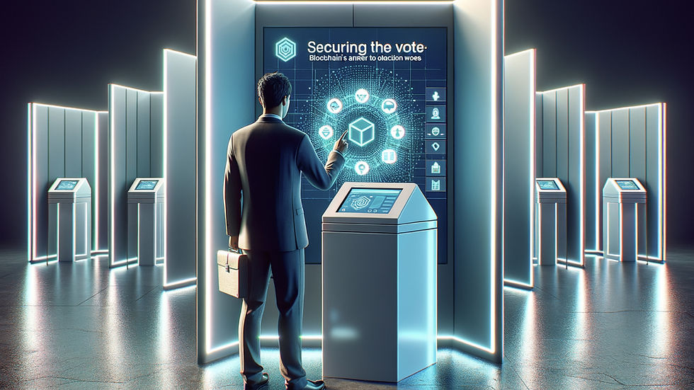 Securing the Vote: Blockchain's Answer to Election Woes