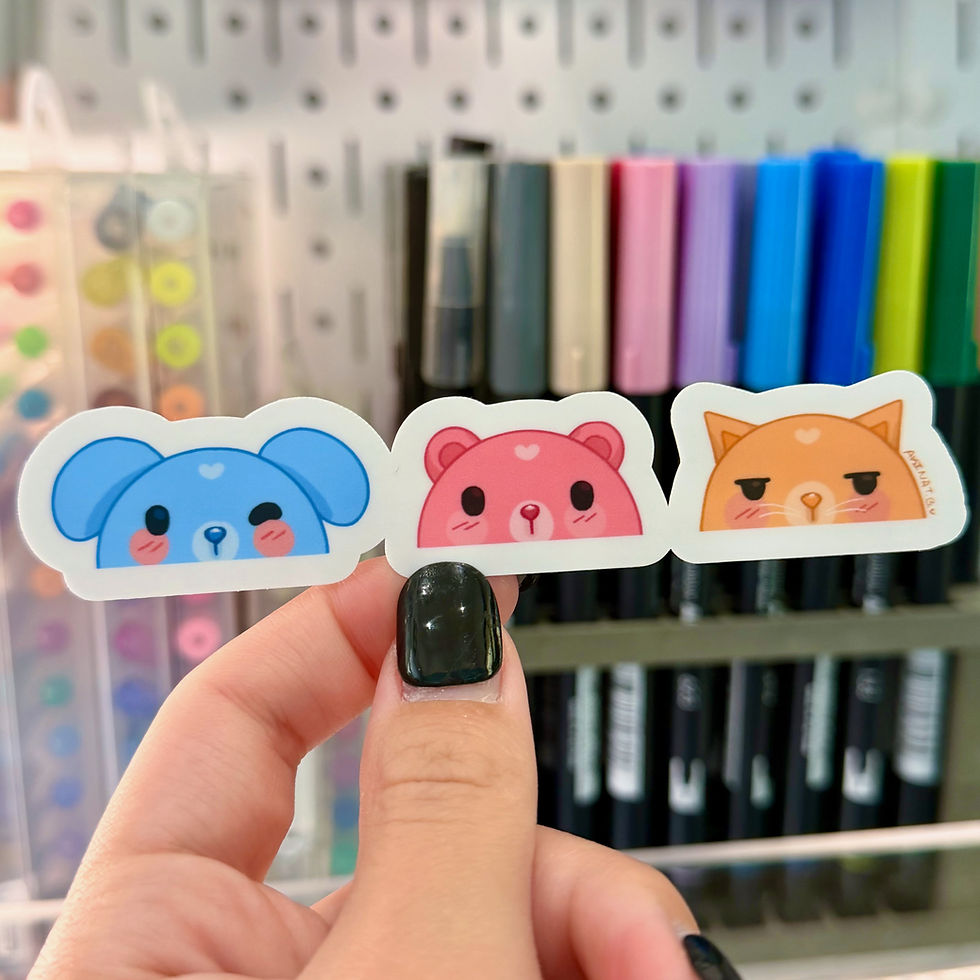 Thumbnail: Bear-Cat-Dog (Sticker)