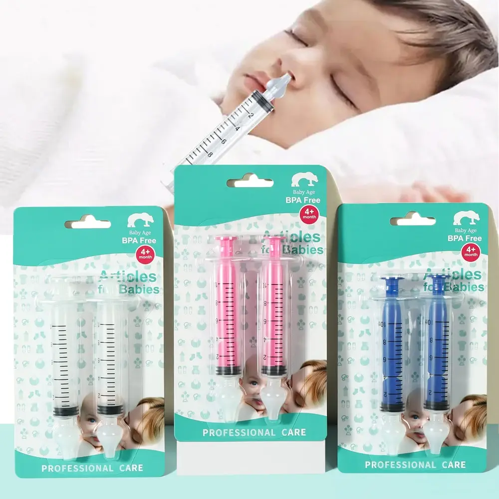 10ml/20ml Baby Nasal Aspirator Syringe Baby Nose Cleaner Rhinitis Nasal Washer