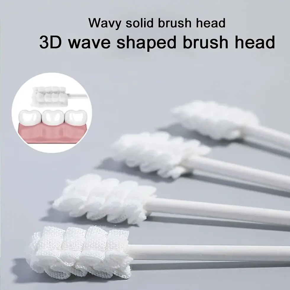 Miniatura: 30PCS Baby Mouth Cleaning Stick Disposable Detergent Milk Tooth Veil Toothbrush