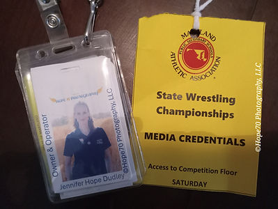 My Badge and My Media Credentials for Floor Access