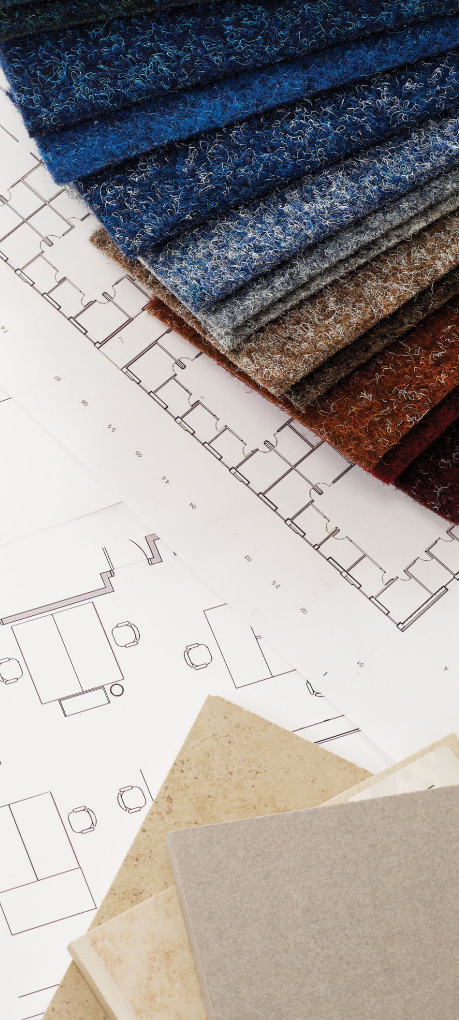 Bullet-resistant window screen installed in a modern office