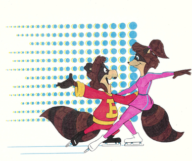 Bert and Lisa Figure Skating