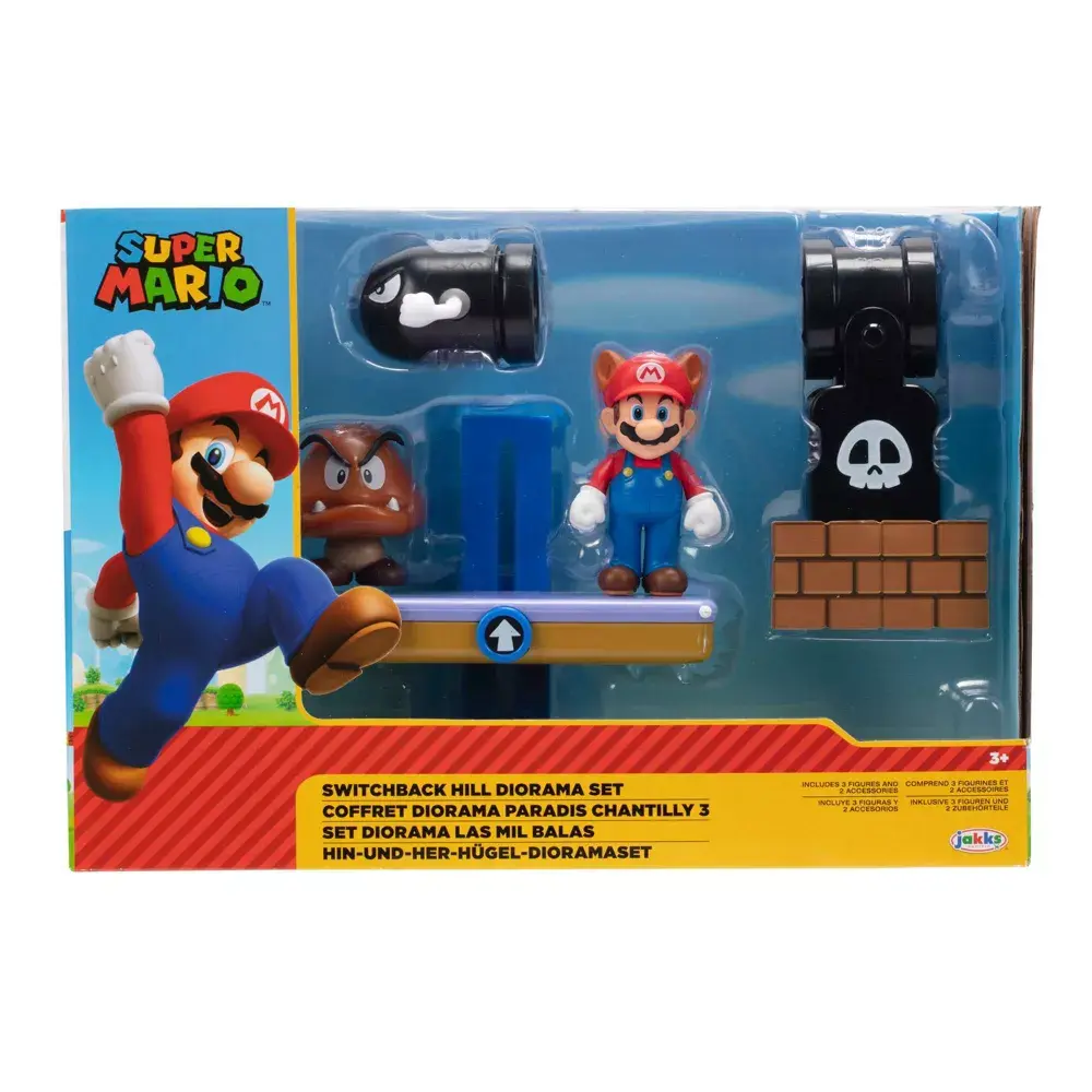 Nintendo Switchback Hill 2.5" Diorama Set