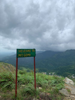 The top of Mt. Gemi