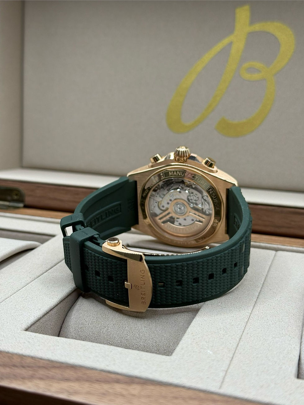 Thumbnail: Breitling Chronomat 42 Roségold RB0134 B01 2025 DE Full Set