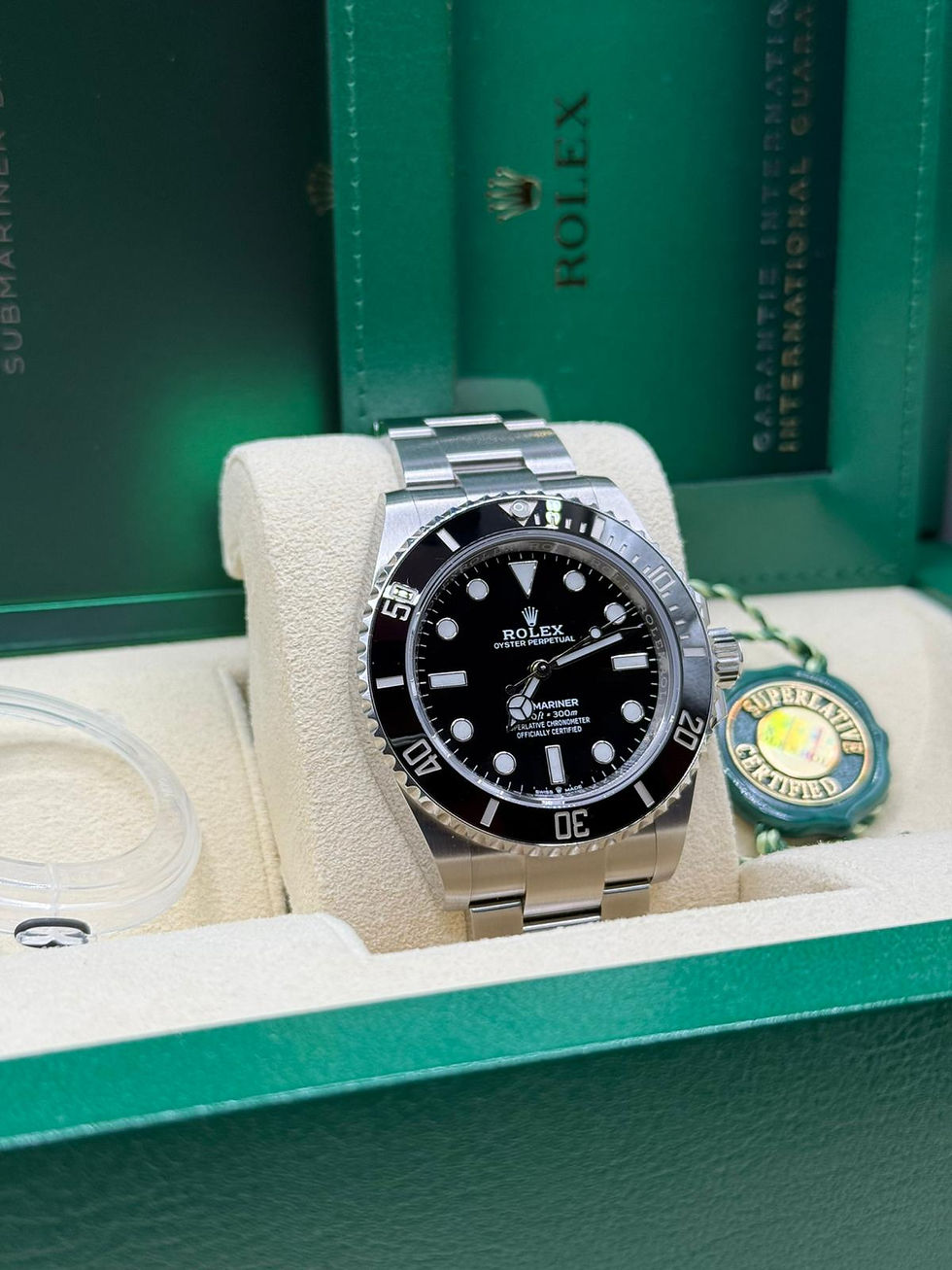 Thumbnail: Rolex Submariner NoDate 41MM 124060 Full Set DE