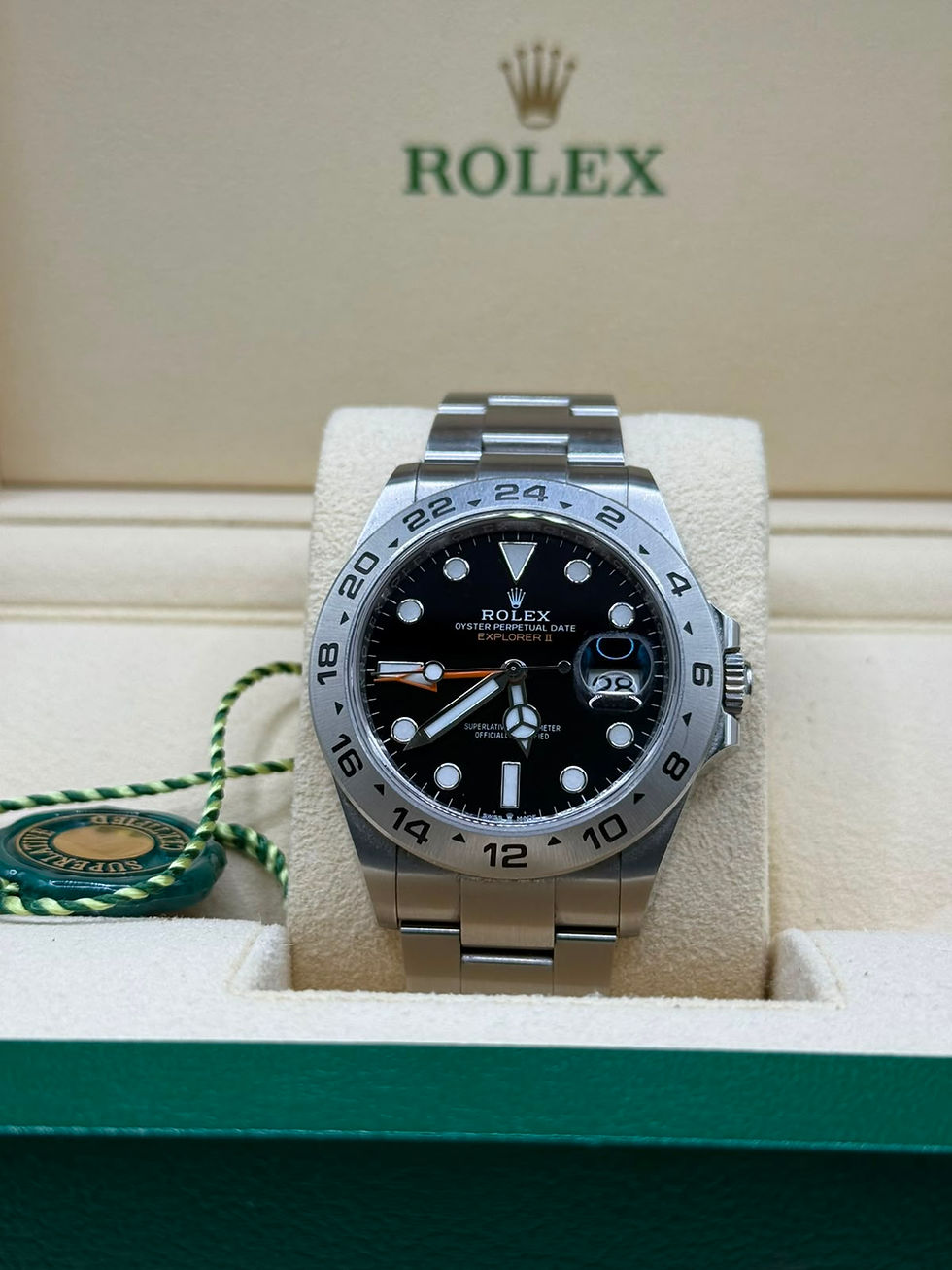 Thumbnail: Rolex Explorer II 226570 Black Full Set DE 2022 ‼️
