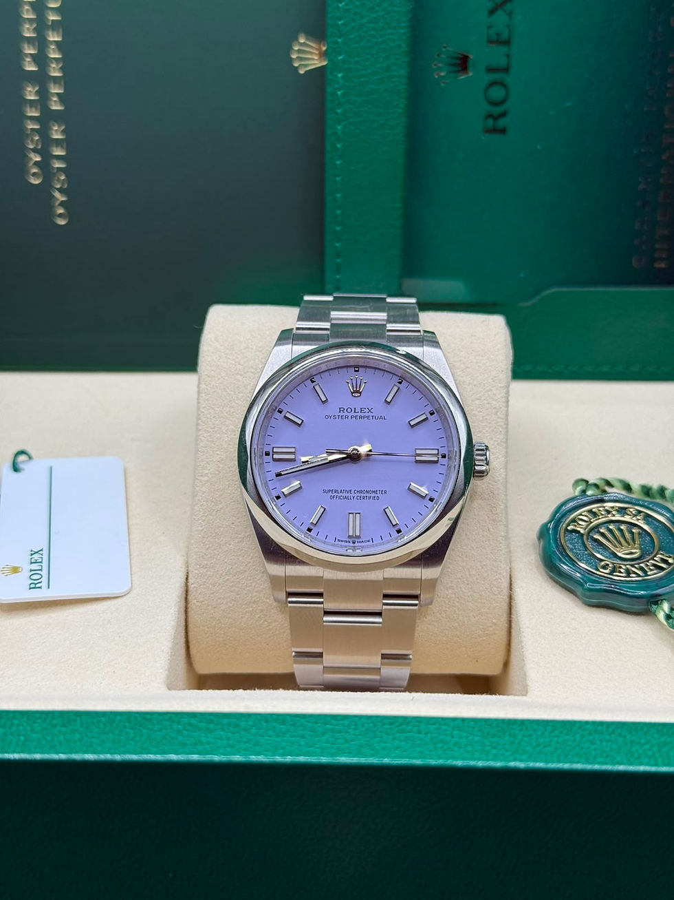 Thumbnail: Rolex Oyster Perpetual 126000 36MM Lavendel Full Set DE 2026