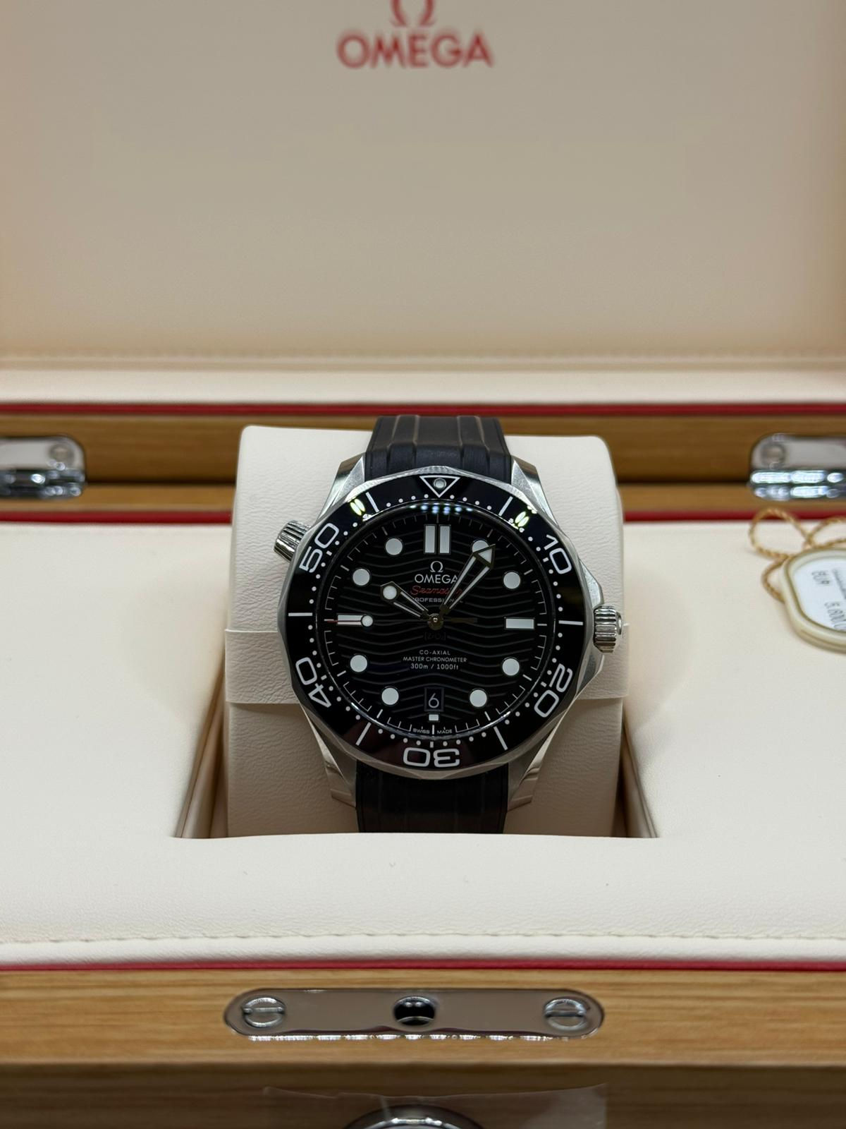 Omega Seamaster Diver 300M Kautschuk Full Set DE 2022