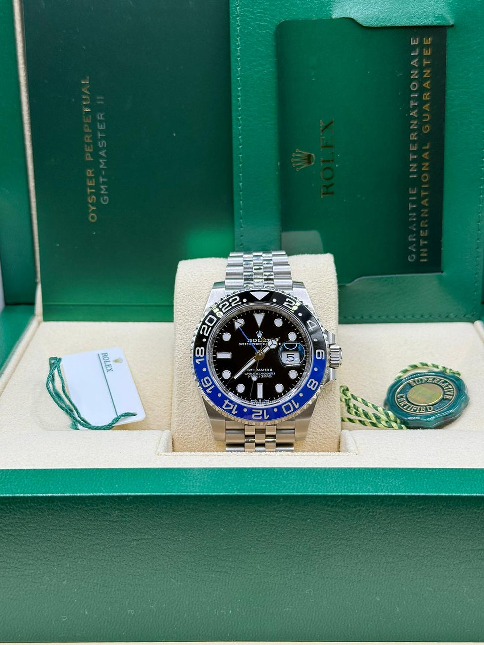 Thumbnail: Rolex GMT-Master II 126710BLNR Batgirl Full Set 2023 DE