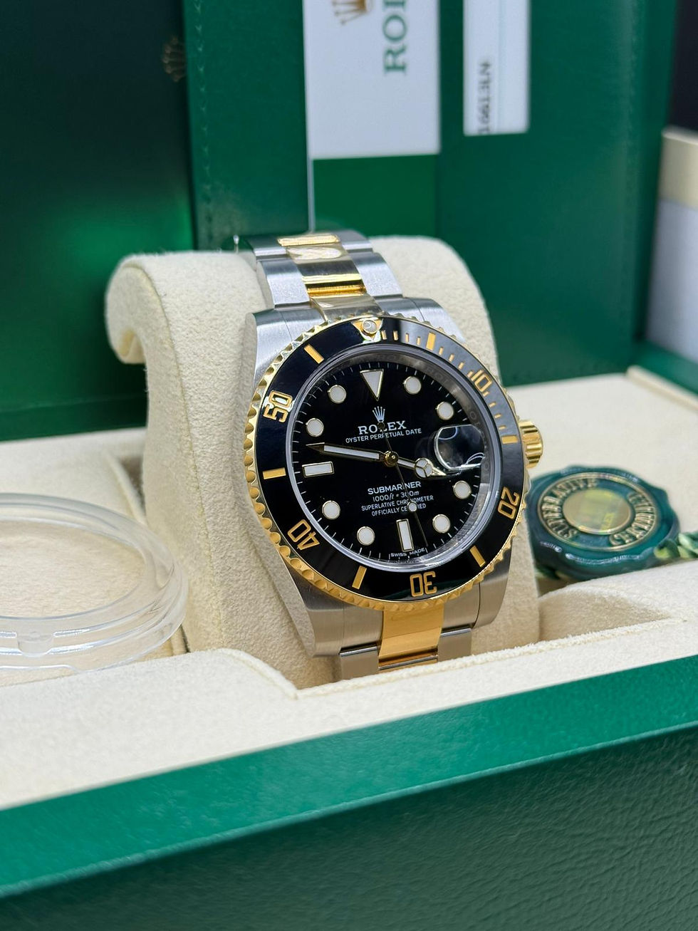 Thumbnail: Rolex Submariner Date 116613LN Stahlgold Full Set LC100