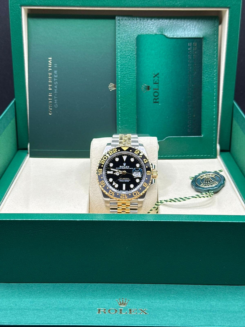 Thumbnail: Rolex GMT-Master II 126713GRNR Stahlgold Full Set 2025 DE