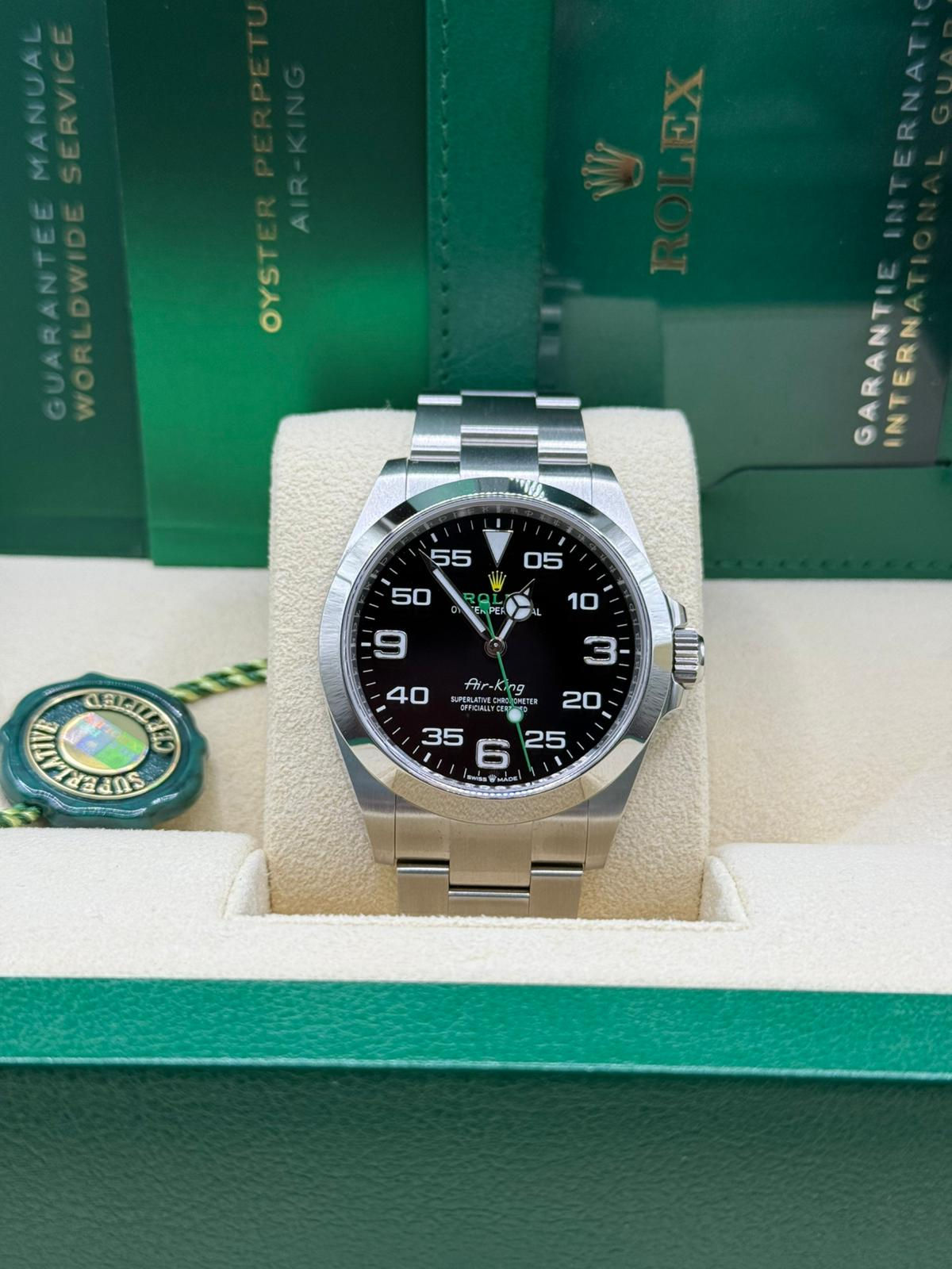 Rolex Air-King 126900 Full Set 2024 NEU DE