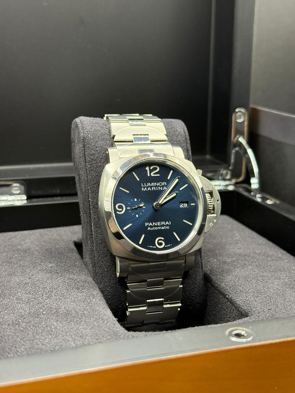 Thumbnail: Panerai Luminor Marina 44MM PAM01316 Blue Full Set
