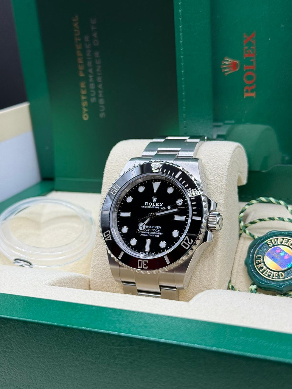 Thumbnail: Rolex Submariner NoDate 41MM 124060 Full Set DE