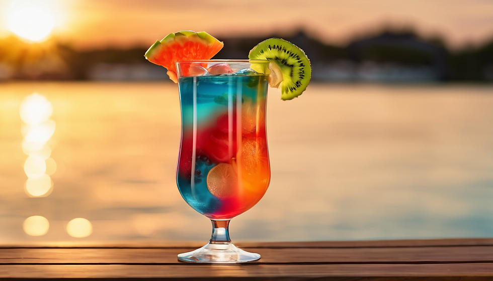 Sunset Cocktails on the Water