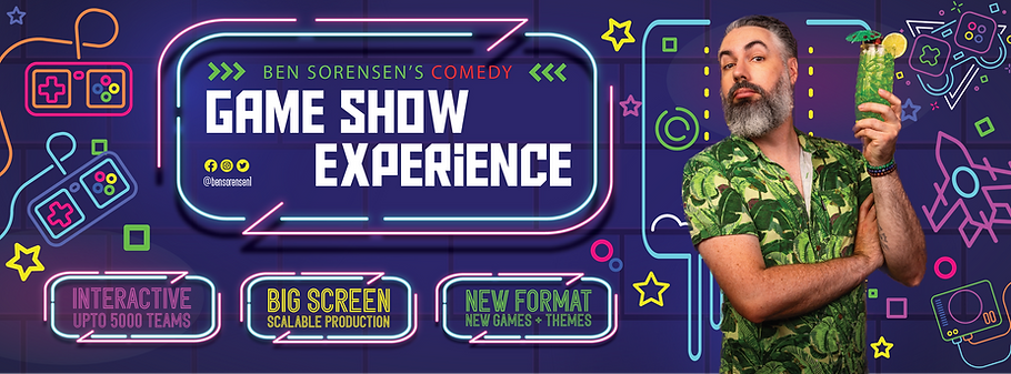 Comedy Game Show Trivia Ben Sorensen Event