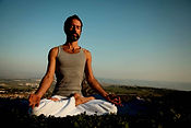 Yoga Man Meditation