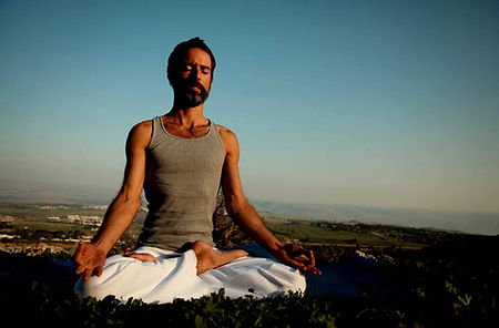 Yoga Man Meditation