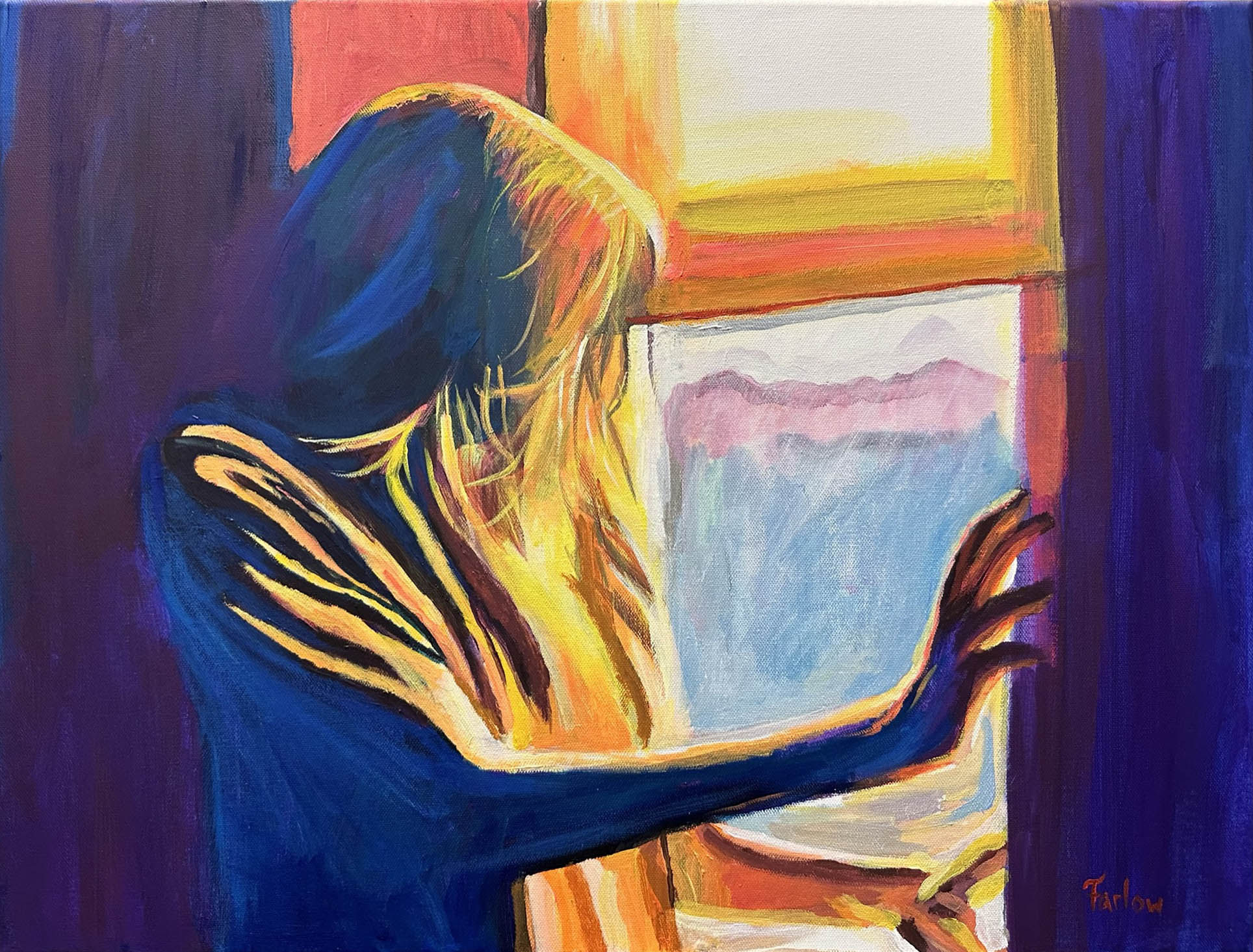 Just Looking - 18"x24"