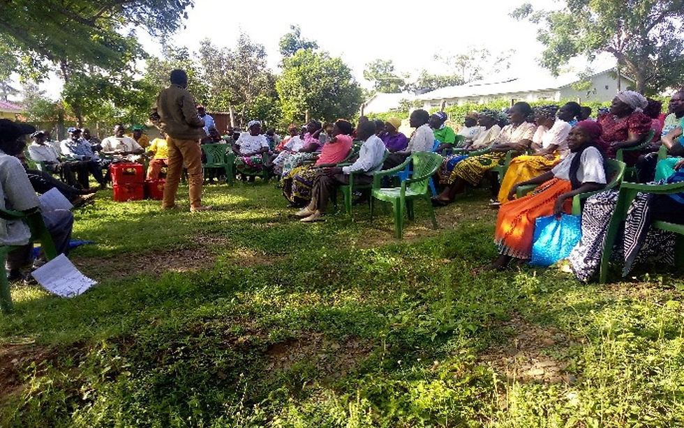 Lower Nozia Community engagement block 3 mangt commitee election