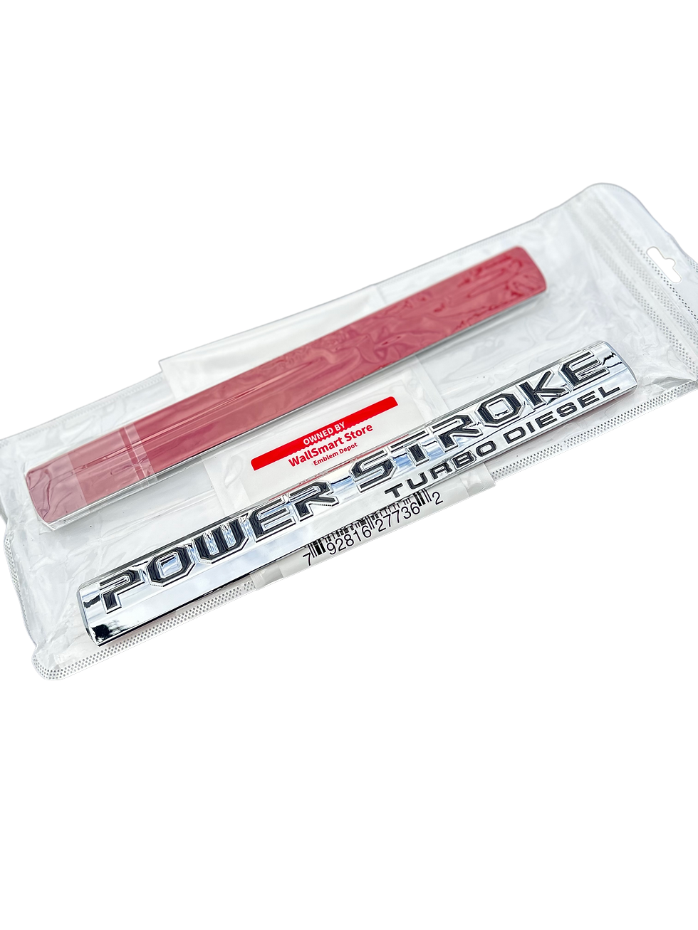 Thumbnail: Power Stroke Turbo Diesel Silver Side Door HC3Z-9942528 Emblem Set