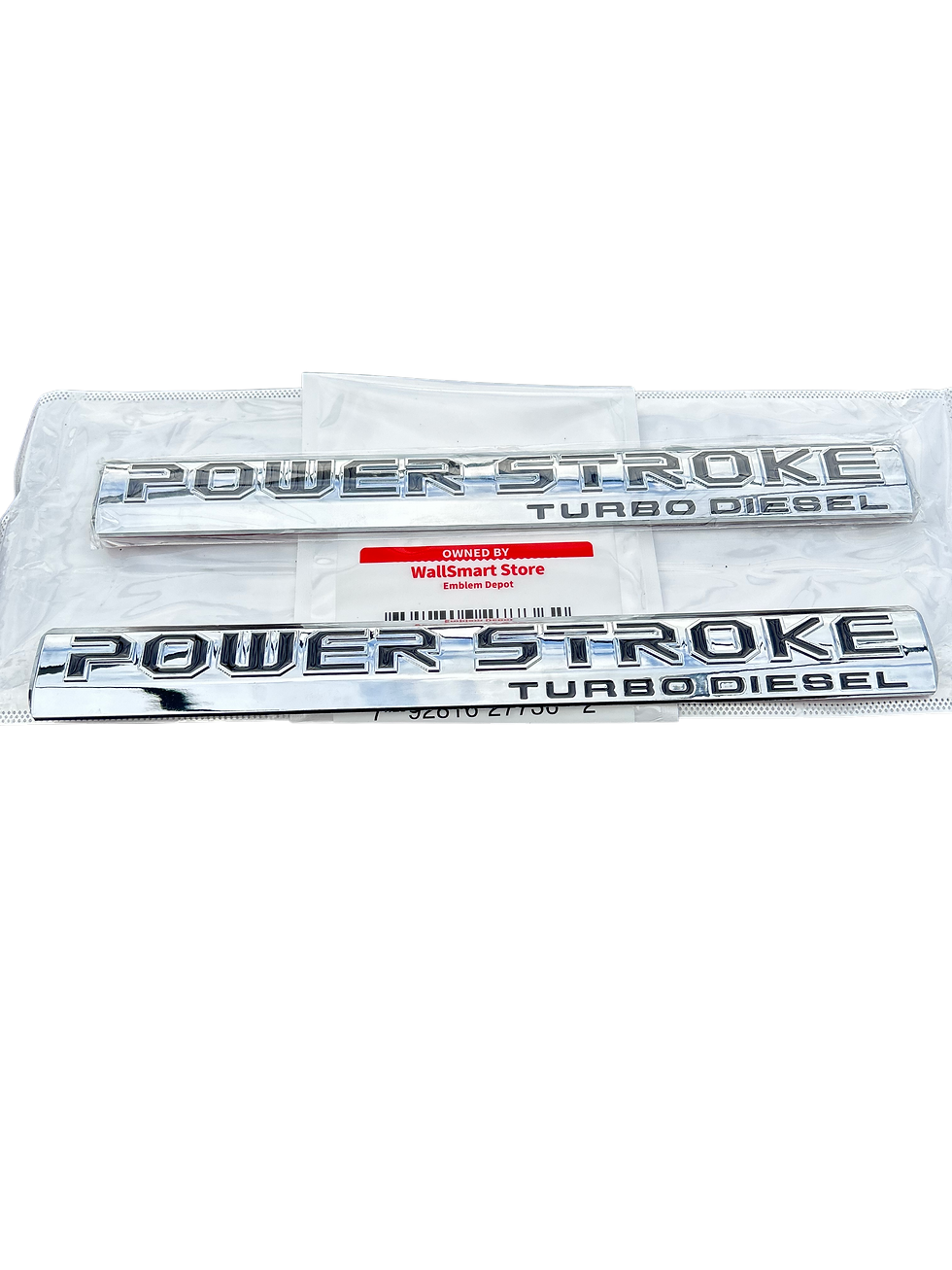 Power Stroke Turbo Diesel Silver Side Door HC3Z-9942528 Logo Set