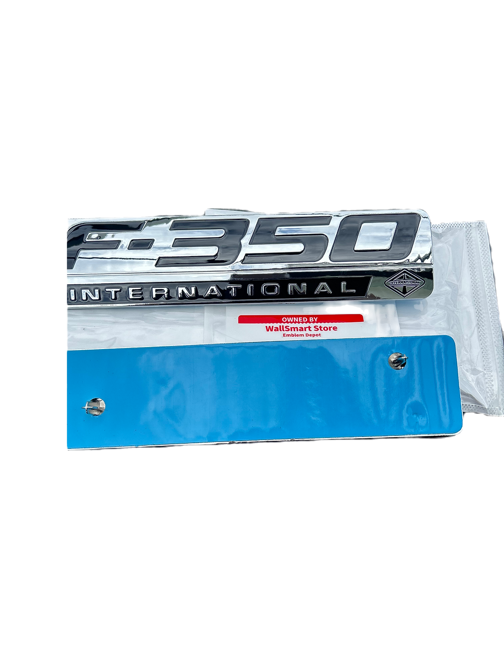 Thumbnail: 05-07 Ford F-350 International Side Fender Nameplate Emblem Logo Ornament Set.