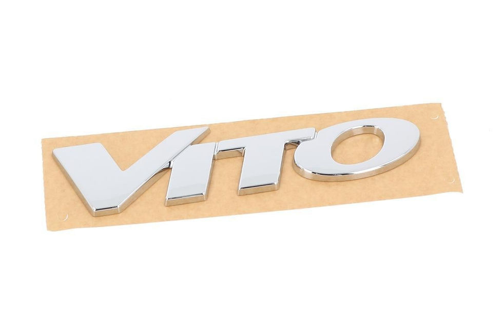 Thumbnail: 2003-2014 Mercedes "VITO" Rear Trunk Chrome Badge