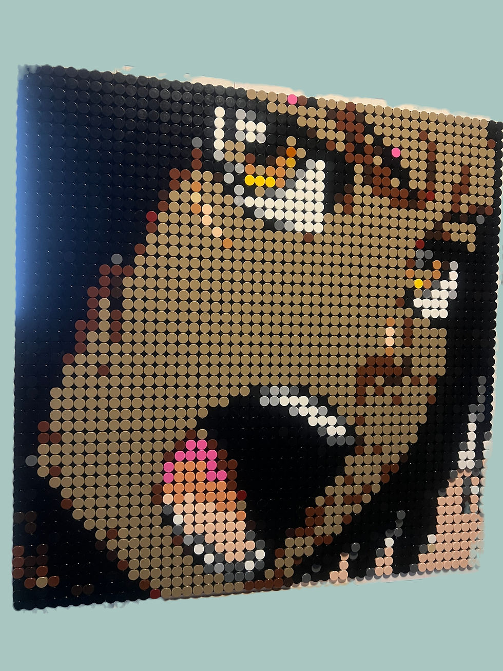 Yoruichi mosaic by wesbrixx