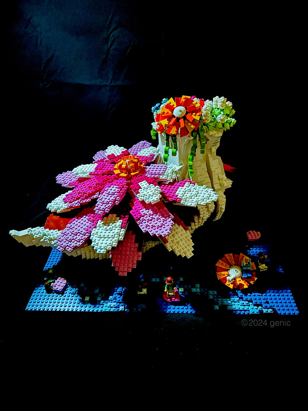 Flower Ship by Rima, 2024.