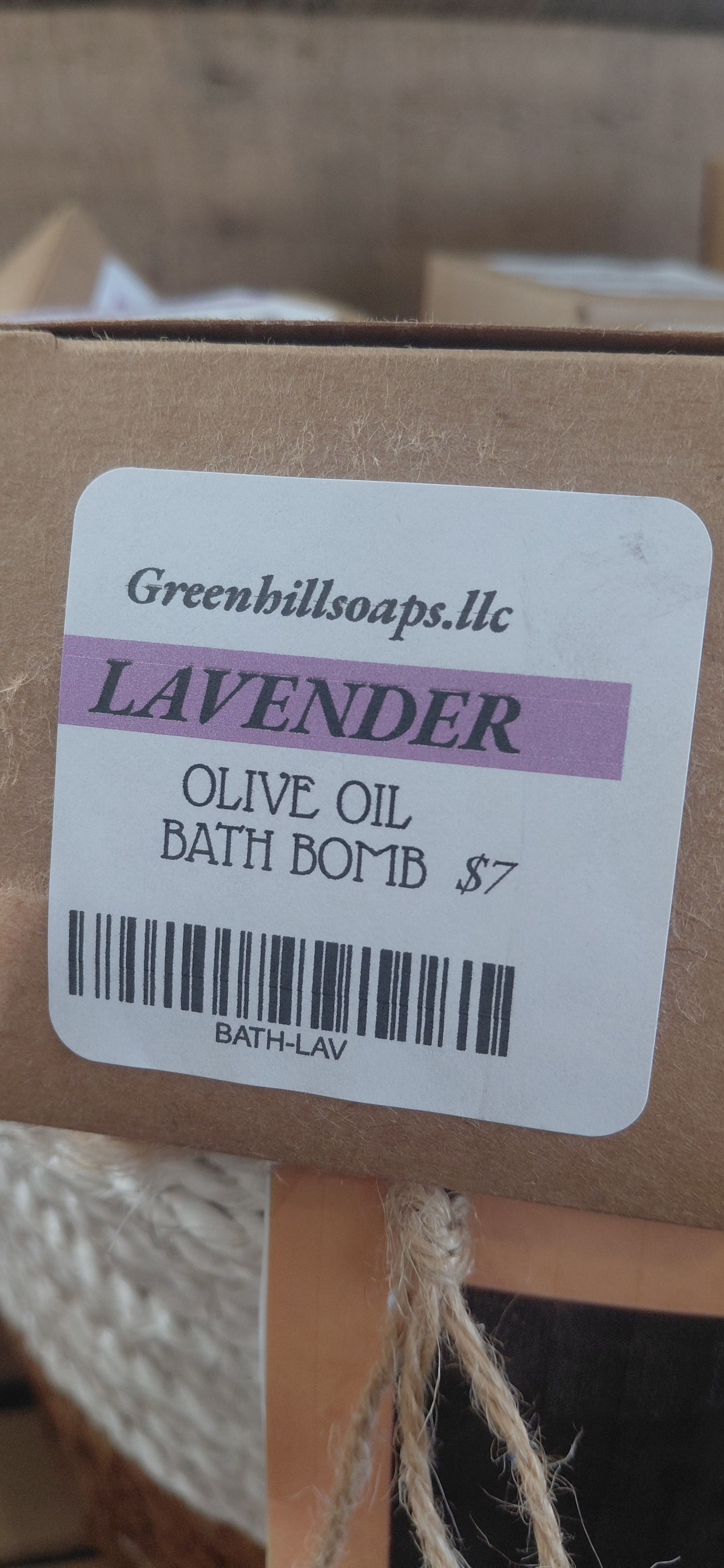 LAVENDER-BATH BOMB