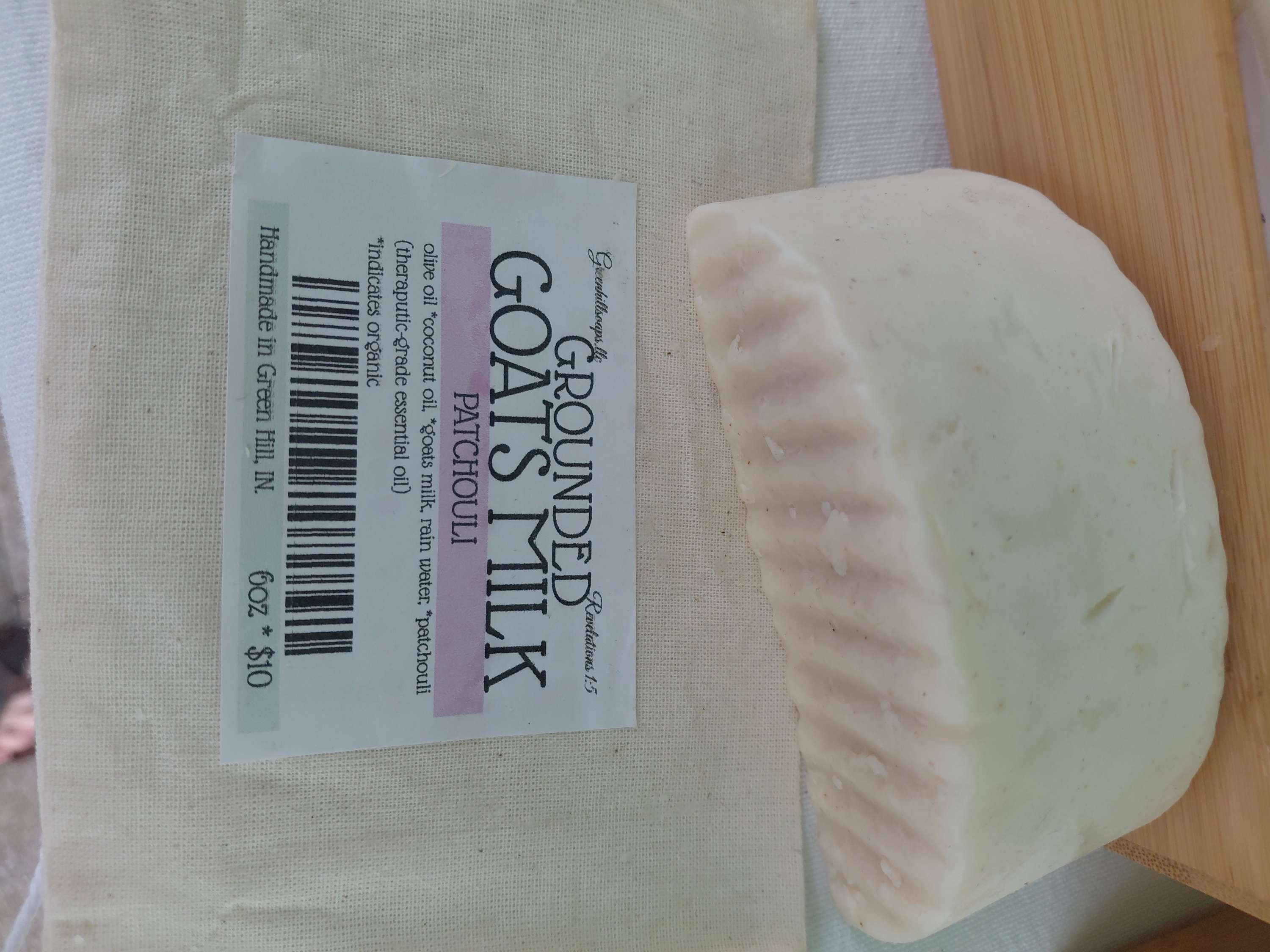 Patchouli goatsmilk 