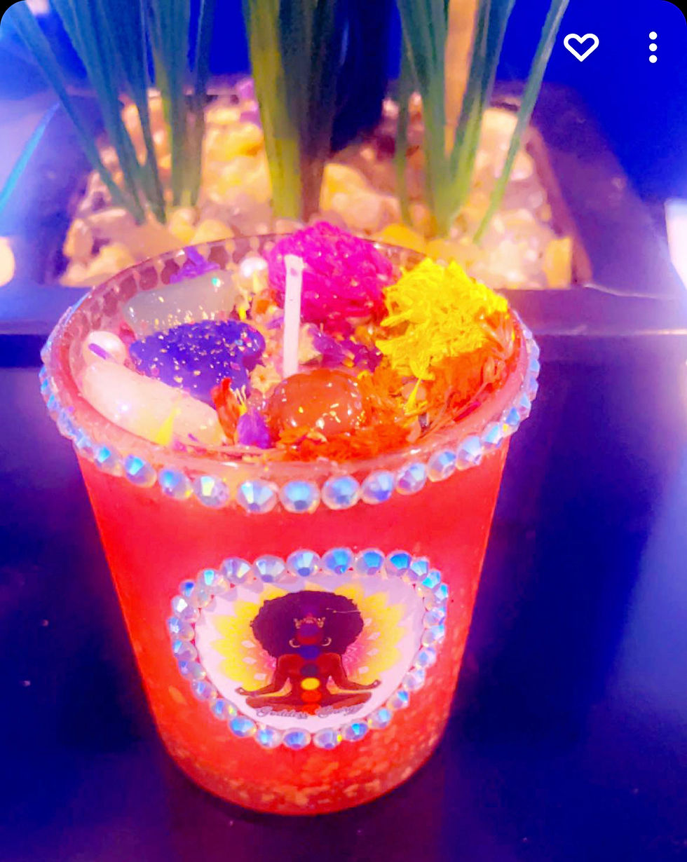 Thumbnail: GODDESS REIKI INFUSED SCENTED INTENTION CANDLES