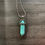 Thumbnail: CRYSTAL GEMSTONE SILVER PENDANT NECKLACE