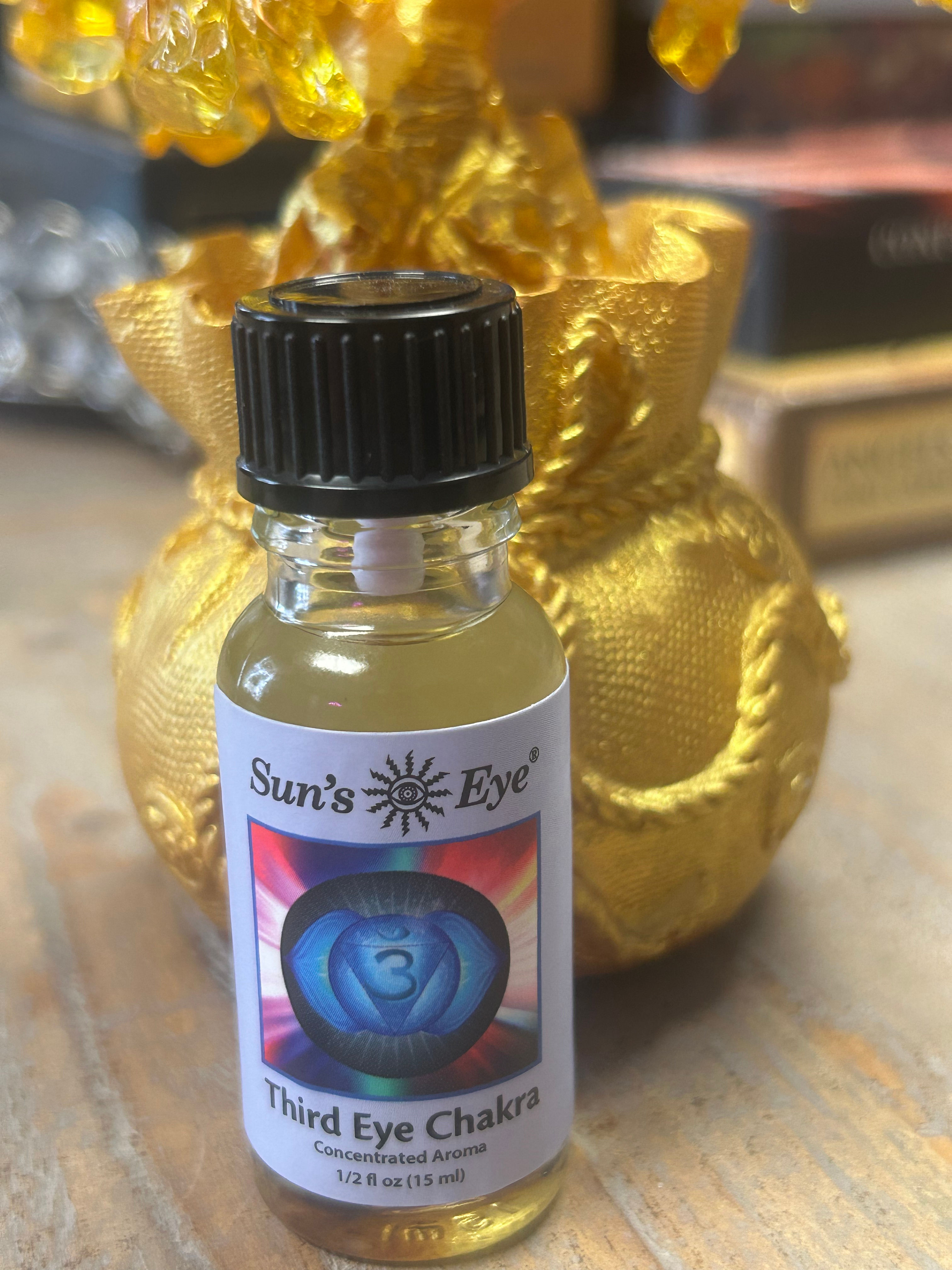 🌟 Sun’s Eye Third eye Chakra Oil 🌟